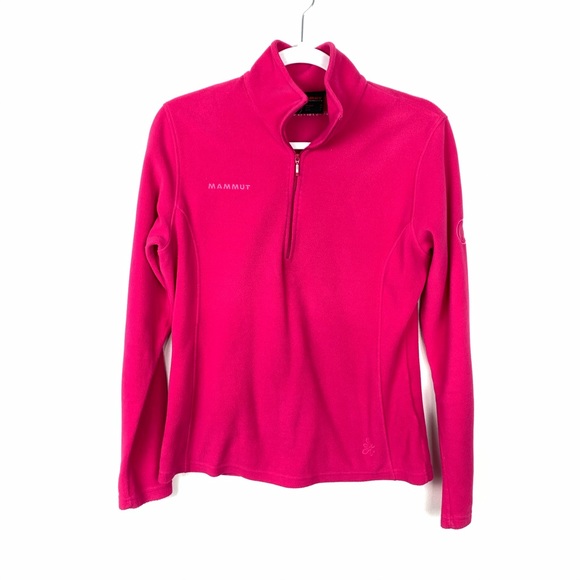Mammut | Pink 1/2 Zip Fleece Pullover Jacket - Picture 1 of 8